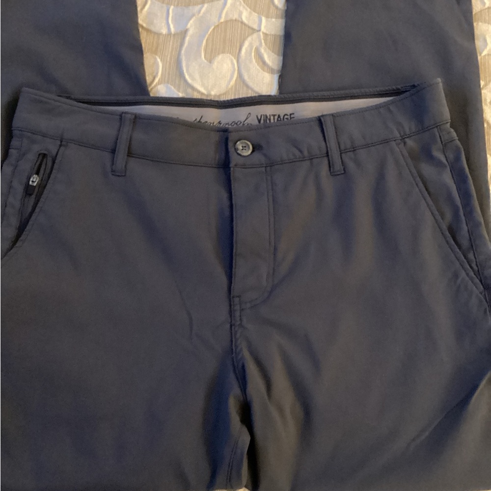 Vintage 1948 Waterproof Men's Charcoal Chinos